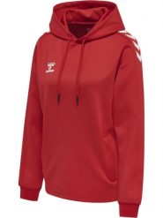 Damska bluza z kapturem Hummel hmlCORE XK poly. Czerwone bluzy z kapturem damskie HUMMEL, l, z materiału. Za 140.50 zł.