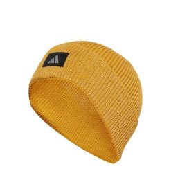 Czapka COLD.RDY Reflective Running. Żółte czapki męskie Adidas, bez wzorów, z dzianiny, klasyczne. Za 153.35 zł.