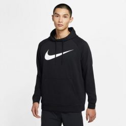 Bluza sportowa męska Nike Drifit. Czarne bluzy sportowe męskie Nike, m. Za 376.00 zł.