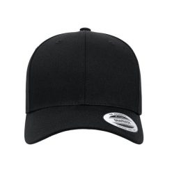 Klasyczna Bawełniana Czapka Snapback W Stylu Retro. Szare czapki z daszkiem damskie FLEXFIT, bez wzorów, z bawełny. Za 80.99 zł.