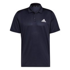 Koszulka polo do tenisa z krótkim rękawem męska Adidas TS. Koszulki polo męskie Adidas, na jesień, m, bez wzorów, z materiału, bez ramiączek. Za 149.99 zł.