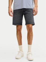 Jack & Jones Szorty materiałowe Rick Original 12290839 Czarny Regular Fit. Czarne szorty męskie Jack & Jones, z bawełny, bez kołnierzyka. Za 89.99 zł.