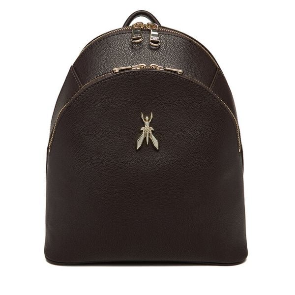 Plecak Patrizia Pepe. Brązowe plecaki damskie Patrizia Pepe, bez wzorów. Za 1,069.00 zł.