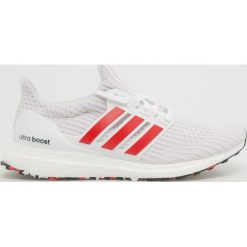 Adidas Performance - Buty Ultra Boost. Białe buty sportowe na co dzień męskie adidas Performance, z gumy, bez zapięcia. W wyprzedaży za 579.90 zł.