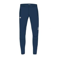 Spodnie na narty biegowe męskie Maloja BrinzulM. Niebieskie spodnie materiałowe męskie Maloja, bez wzorów, sportowe. Za 419.99 zł.