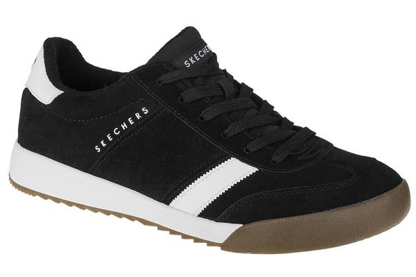 Buty sportowe Sneakersy męskie, Skechers Zinger Ventich. Czarne buty sportowe na co dzień męskie Skechers, z materiału, bez zapięcia, trekkingowe. Za 299.99 zł.