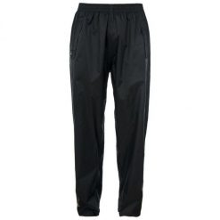 Damskie Spodnie Wodoodporne Qikpac TP75 Packaway. Czarne spodnie dresowe damskie Trespass, xs, bez wzorów. Za 144.99 zł.