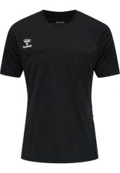Koszulka Hummel hmlreferee chevron. Czarne t-shirty sportowe męskie HUMMEL, l, z dżerseju, bez ramiączek, do piłki nożnej. Za 190.50 zł.
