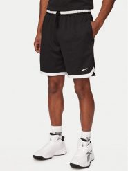 Reebok Szorty sportowe Bartosz RK25881CCM Czarny Regular Fit. Czarne szorty męskie Reebok, m, z syntetyku. Za 149.99 zł.
