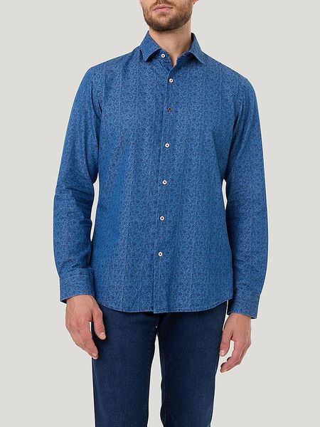 Pierre Cardin Koszula w kolorze niebieskim rozmiar: 3XL. Niebieskie koszule męskie Pierre Cardin, xl, bez wzorów, z bawełny, bez kołnierzyka, bez ramiączek. Za 144.95 zł.