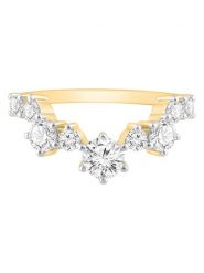 Diamonds lab grown Złoty pierścionek z diamentami rozmiar: 58. Żółte pierścionki damskie Diamonds lab grown, z diamentem, złote. Za 2,914.99 zł.