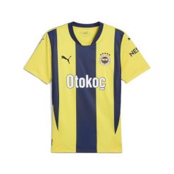 Męska koszulka domowa Fenerbahçe SK 24/25 PUMA Speed Yellow Blue Violet. Niebieskie t-shirty sportowe męskie Puma, l, bez ramiączek, do piłki nożnej. W wyprzedaży za 219.00 zł.