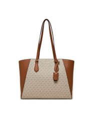 MICHAEL Michael Kors Torebka Taryn 30F4GTBT7B Beżowy. Brązowe torebki klasyczne damskie MICHAEL Michael Kors, bez wzorów, ze skóry, bez dodatków. Za 849.99 zł.