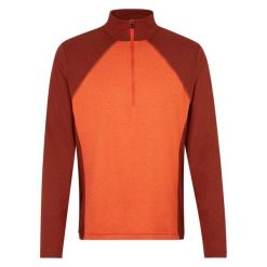Bluza termoaktywna męska Ziener Jito. Brązowe bluzy bez kaptura męskie Ziener, m. Za 213.99 zł.