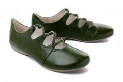 JOSEF SEIBEL 87204 971 244 Fiona 04 india, półbuty damskie. Zielone półbuty damskie Josef Seibel, bez wzorów, ze skóry, bez obcasa. Za 272.93 zł.