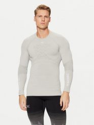 X-Bionic Bielizna termoaktywna górna Energy Accumulator 4.0 Shirt Lg Sl EA-WT06W19M Szary Slim Fit. Szara bielizna termoaktywna męska X BIONIC, m, bez wzorów, z syntetyku. Za 519.99 zł.