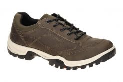 Buty trekkingowe Ecco Xpedition III. Szare buty trekkingowe męskie ECCO, z materiału, bez zapięcia, outdoorowe. Za 658.70 zł.