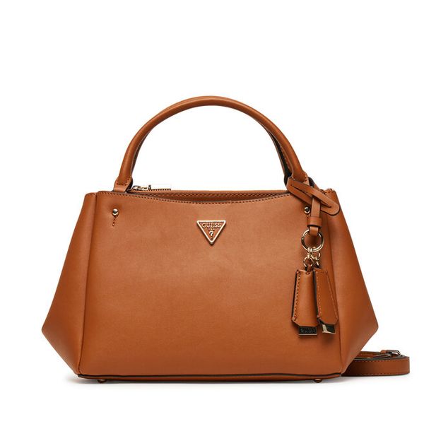 Torebka Guess. Brązowe torebki klasyczne damskie Guess, z aplikacjami, bez dodatków. Za 459.99 zł.