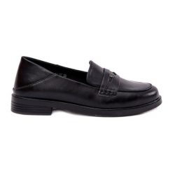Eleganckie Mokasyny Damskie Z Naturalnej Skóry Vinceza 18100 Czarne. Czarne mokasyny damskie ze skóry. Za 239.75 zł.