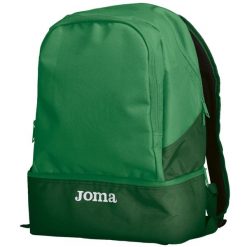 Plecak sportowy Joma Estadio III zielony. Zielone plecaki damskie Joma, bez wzorów. Za 69.99 zł.