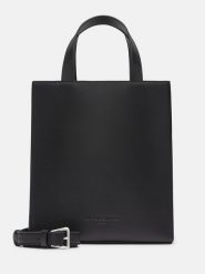 LIEBESKIND BERLIN Skórzana torebka "Paperbag S" w kolorze czarnym - 22 x 25 x 11,5 cm rozmiar: onesize. Czarne torebki klasyczne damskie LIEBESKIND BERLIN, bez wzorów, z materiału, bez dodatków. Za 527.45 zł.