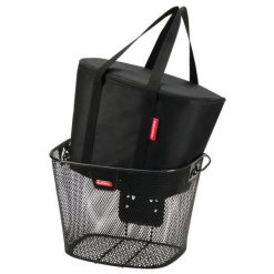 Klickfix torba chłodząca 16l do koszyka kierownicy czarna. Czarne torebki klasyczne damskie KLICKFIX, bez wzorów, bez dodatków. Za 222.95 zł.