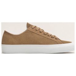 Mango Man - Buty Serra. Szare buty sportowe na co dzień męskie Mango Man, z gumy, bez zapięcia. Za 199.90 zł.