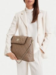 Nine West Torebka CEO-SILHOETTE STORY-LDA9387 Beżowy ciemny. Brązowe torebki klasyczne damskie Nine West, bez wzorów, ze skóry, bez dodatków. Za 269.99 zł.