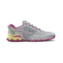 La Sportiva Bushido III W Moon Wiosenne buty terenowe FriXion Czerwona podeszwa. Fioletowe obuwie do biegania damskie La Sportiva. Za 896.25 zł.