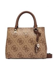 Guess Torebka Noelle II HWSO96 72050 Beżowy. Brązowe torebki klasyczne damskie Guess, z aplikacjami, ze skóry, bez dodatków. Za 639.99 zł.