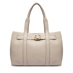 Torebka Calvin Klein. Torebki klasyczne damskie CALVIN KLEIN, bez wzorów, bez dodatków. Za 579.99 zł.