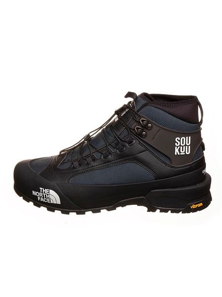 The North Face Buty trekkingowe "Soukuu" w kolorze granatowo-czarnym rozmiar: 46. Czarne buty trekkingowe męskie The North Face, bez zapięcia, outdoorowe. Za 744.98 zł.