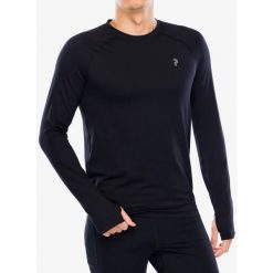 Bluza termoaktywna męska Peak Performance Spirit Crew. Czarne bluzy bez kaptura męskie Peak Performance, m. Za 214.49 zł.