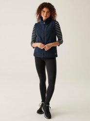 Regatta Kamizelka polarowa "Calmry" w kolorze granatowym rozmiar: 42. Niebieskie kamizelki damskie Regatta, z polaru. Za 82.83 zł.