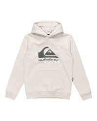 Bluza z kapturem dla Chłopcy BIG LOGO. Szare bluzy z kapturem męskie Quiksilver, m, z bawełny. Za 205.20 zł.