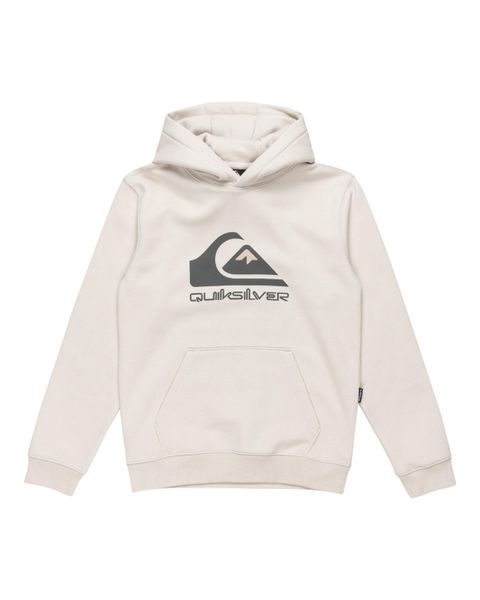 Bluza z kapturem dla Chłopcy BIG LOGO. Szare bluzy z kapturem męskie Quiksilver, m, z bawełny. Za 205.20 zł.