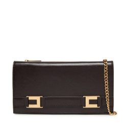 Portfel Elisabetta Franchi. Brązowe portfele damskie Elisabetta Franchi, bez wzorów. Za 1,149.99 zł.