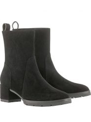 Högl Skórzane botki "Diana" w kolorze czarnym rozmiar: 36. Czarne botki damskie HÖGL, eleganckie, bez obcasa, bez zapięcia. Za 326.32 zł.