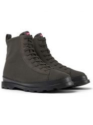 Camper Skórzane botki w kolorze antracytowym rozmiar: 41. Czarne buty zimowe męskie Camper, z materiału, bez zapięcia. Za 432.95 zł.