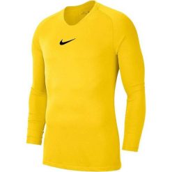 Koszulka termoaktywna męska Nike Dry Park. Żółte bielizna termoaktywna męska Nike, m, bez wzorów. Za 88.00 zł.
