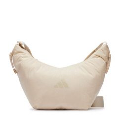 Torebka adidas. Brązowe torebki klasyczne damskie Adidas, bez wzorów, bez dodatków. Za 109.99 zł.