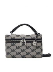 MICHAEL Michael Kors Torebka Jana 32F6SQ1C0J Szary. Szare torebki klasyczne damskie MICHAEL Michael Kors, bez wzorów, z materiału, bez dodatków. Za 1,099.00 zł.