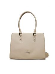 Nobo Torebka NBAG-P2280-CM00 Écru. Torebki klasyczne damskie Nobo, bez wzorów, ze skóry, bez dodatków. Za 369.99 zł.
