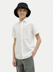 Jack & Jones Junior Koszula Breeze 12268986 Biały Regular Fit. Białe koszule chłopięce JACK & JONES Junior, bez wzorów, z bawełny, bez kołnierzyka, bez ramiączek. Za 89.99 zł.