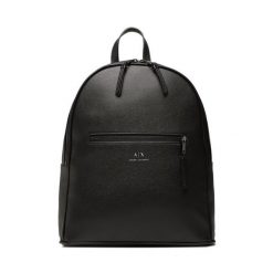 Plecak Armani Exchange. Czarne plecaki męskie Armani Exchange, bez wzorów. Za 419.99 zł.