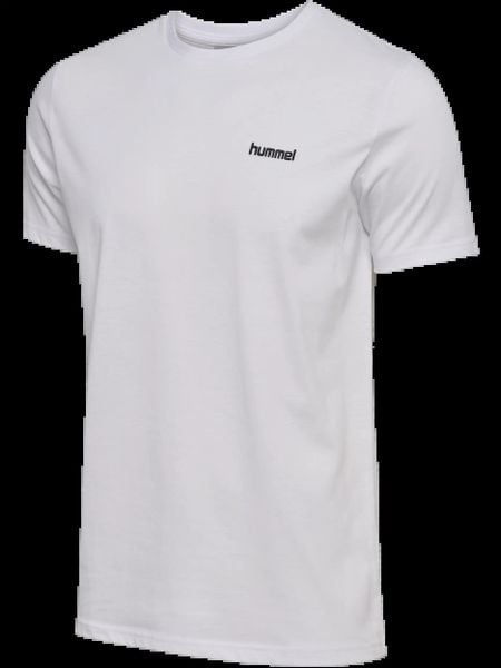 Hummel hmlPULSE GRAPHIC T-SHIRT S/S z bawełny ekologicznej i poliestru z. Białe t-shirty męskie HUMMEL, s, bez wzorów, z bawełny, bez kołnierzyka. Za 115.50 zł.