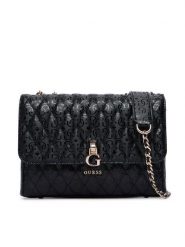 Guess Torebka Tamara HWGG23 23210 Czarny. Czarne torebki klasyczne damskie Guess, z aplikacjami, ze skóry, bez dodatków. Za 584.99 zł.