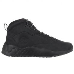 Buty do chodzenia męskie Timberland Solar Wave Mid. Czarne buty sportowe na co dzień męskie Timberland, z gumy, bez zapięcia, trekkingowe. Za 589.00 zł.