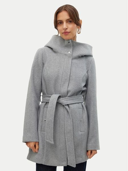 Vero Moda Płaszcz przejściowy Popliva 10310779 Szary Regular Fit. Szare płaszcze damskie Vero Moda, m, bez wzorów, z syntetyku. Za 379.99 zł.