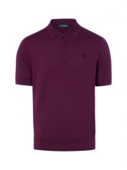 Fred Perry koszulka polo Mężczyźni Bawełna lila, S. Koszulki polo męskie Fred Perry, m, bez wzorów, z bawełny, bez ramiączek. Za 649.95 zł.